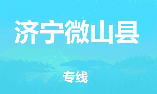 邯鄲到濟寧微山縣物流公司-物流專線快運直達-直達運送
